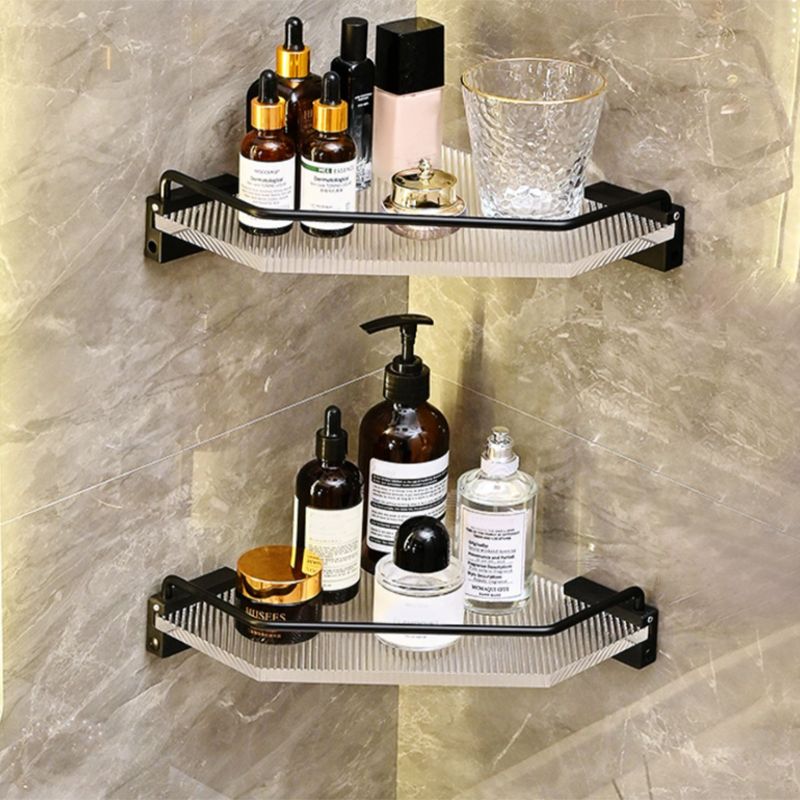 Modern Bathroom Accessory Kit Black Towel Bar Bath Shelf Bathroom Hardware Set Clearhalo 'Bathroom Hardware Sets' 'Bathroom Hardware' 'Bathroom Remodel & Bathroom Fixtures' 'bathroom_hardware_sets' 'Home Improvement' 'home_improvement' 'home_improvement_bathroom_hardware_sets' 1200x1200_58a03fc5-54a0-48bd-b2c3-1ef9e4887581