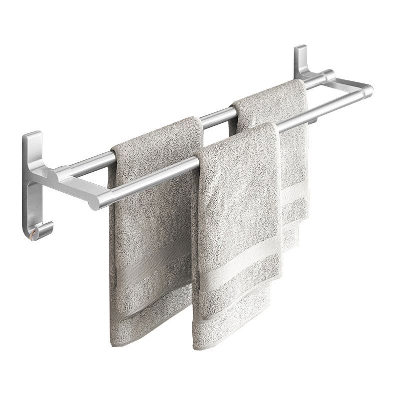 Traditional Bath Shelf Bathroom Accessories Hardware Set Stainless Steel Bathroom Set Clearhalo 'Bathroom Hardware Sets' 'Bathroom Hardware' 'Bathroom Remodel & Bathroom Fixtures' 'bathroom_hardware_sets' 'Home Improvement' 'home_improvement' 'home_improvement_bathroom_hardware_sets' 1200x1200_58eb5688-b548-477c-9d73-1fc8162bb97e