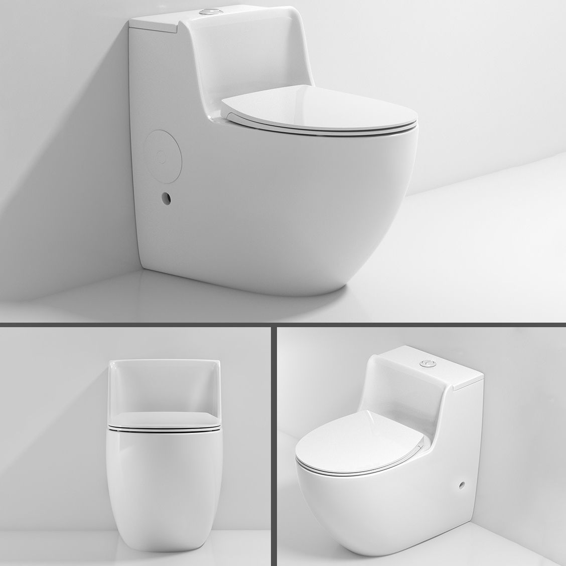 Modern Elongated Toilet Bowl Siphon Jet Flush Toilet with Seat Clearhalo 'Bathroom Remodel & Bathroom Fixtures' 'Home Improvement' 'home_improvement' 'home_improvement_toilets' 'Toilets & Bidets' 'Toilets' 1200x1200_58ff6633-c67b-4bbb-b755-81f458682500