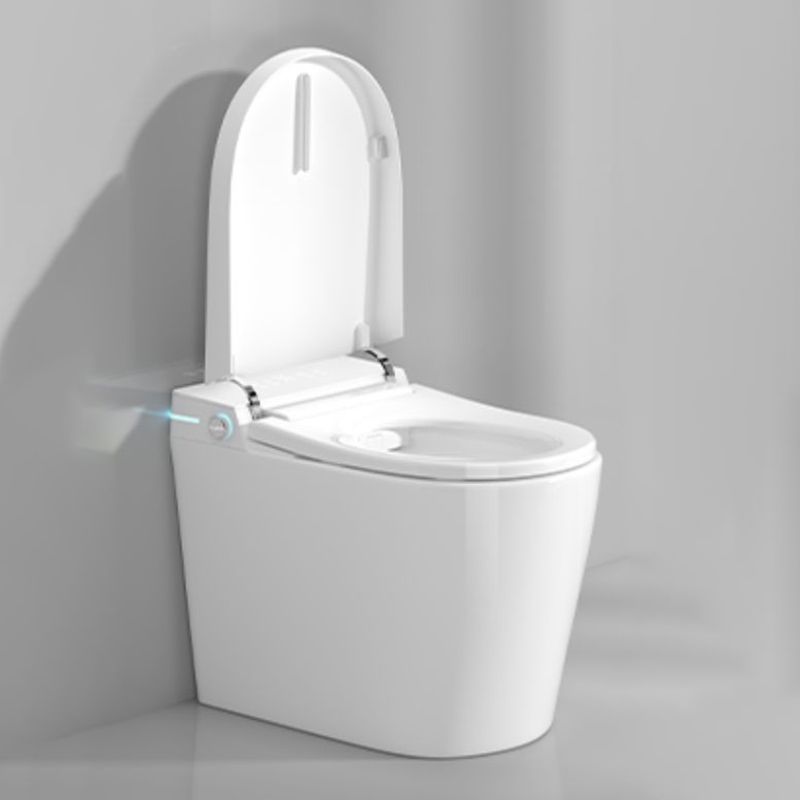 Minimalist White Temperature Control Bidet Elongated Toilet Seat Bidet with Heated Seat Clearhalo 'Bathroom Remodel & Bathroom Fixtures' 'Bidets' 'Home Improvement' 'home_improvement' 'home_improvement_bidets' 'Toilets & Bidets' 1200x1200_59967769-1c56-4c36-8e89-4ad8a773cc1b