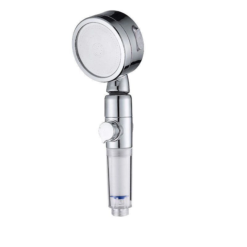 Modern Handheld Shower Head Sliver Round Standard Shower Heads Clearhalo 'Bathroom Remodel & Bathroom Fixtures' 'Home Improvement' 'home_improvement' 'home_improvement_shower_heads' 'Shower Heads' 'shower_heads' 'Showers & Bathtubs Plumbing' 'Showers & Bathtubs' 1200x1200_5998d0d9-1db1-4e93-96d9-cb3ad99b88e2