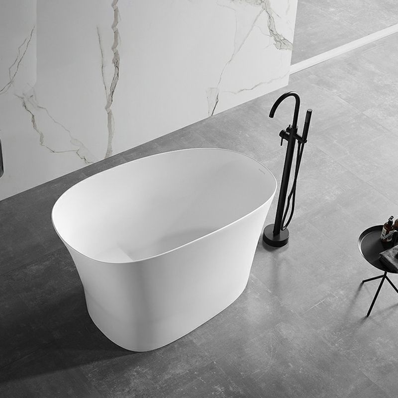 Stone Single Slipper Bathtub Antique Finish Freestanding Bath Tub Clearhalo 'Bathroom Remodel & Bathroom Fixtures' 'Bathtubs' 'Home Improvement' 'home_improvement' 'home_improvement_bathtubs' 'Showers & Bathtubs' 1200x1200_59df28ce-9a31-4919-b3a0-350859ef0bf9