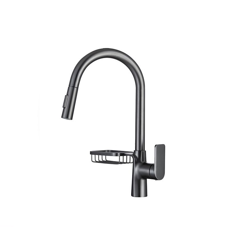 Modern Pot Filler Brass Pulldown Sprayer with Accessories Swivel Spout Kitchen Faucet Clearhalo 'Home Improvement' 'home_improvement' 'home_improvement_kitchen_faucets' 'Kitchen Faucets' 'Kitchen Remodel & Kitchen Fixtures' 'Kitchen Sinks & Faucet Components' 'kitchen_faucets' 1200x1200_59e6e96d-ab55-42bb-9f9e-4677aa4ea118