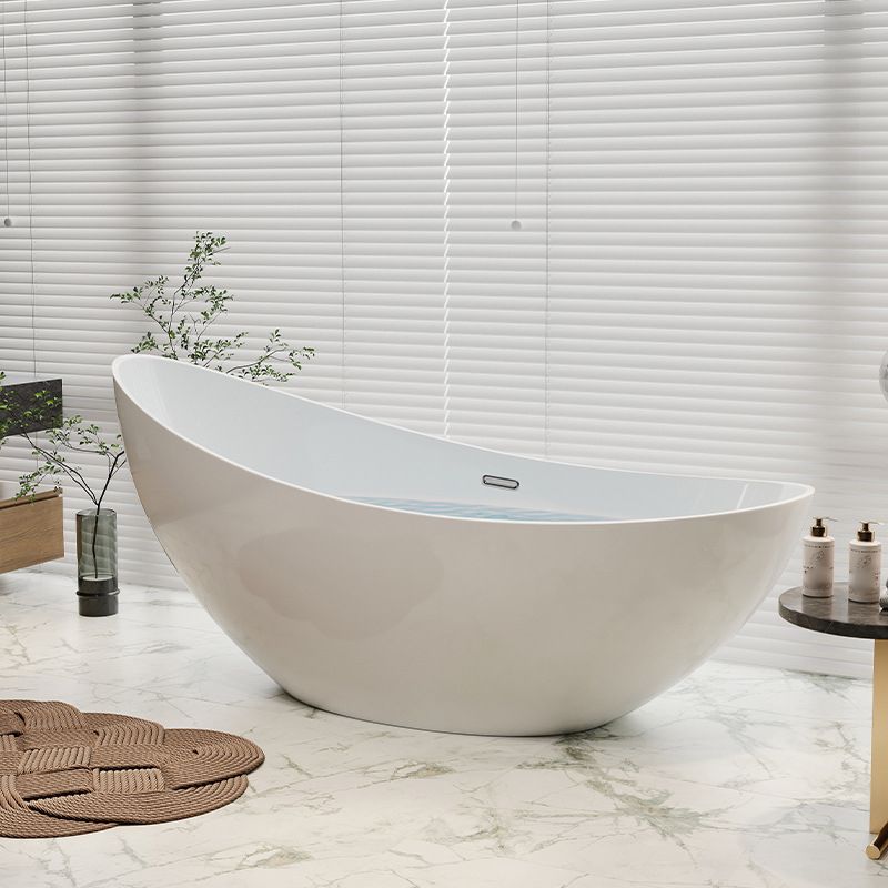 Acrylic Soaking Bathtub Antique Finish Single Slipper Bath Tub Clearhalo 'Bathroom Remodel & Bathroom Fixtures' 'Bathtubs' 'Home Improvement' 'home_improvement' 'home_improvement_bathtubs' 'Showers & Bathtubs' 1200x1200_5a01492f-3a65-4eba-b13e-a3a784c1a822