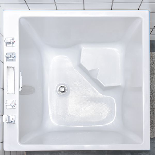 Back to Wall Rectangular Bath Antique Finish Soaking Modern Bath Tub Clearhalo 'Bathroom Remodel & Bathroom Fixtures' 'Bathtubs' 'Home Improvement' 'home_improvement' 'home_improvement_bathtubs' 'Showers & Bathtubs' 1200x1200_5a5ad4eb-1a45-48b6-b4a0-e7b98618208a