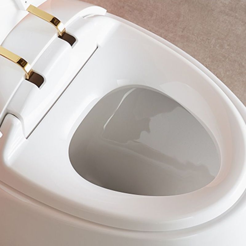 Round Deodorizing Toilet Seat Bidet 21.65" H Cotton White Vitreous China Bidet Clearhalo 'Bathroom Remodel & Bathroom Fixtures' 'Bidets' 'Home Improvement' 'home_improvement' 'home_improvement_bidets' 'Toilets & Bidets' 1200x1200_5a6c3719-8eeb-4a39-9cb0-90a5ede82474