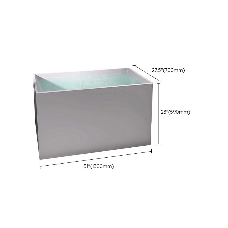 Modern Corner White Acrylic Bathtub Rectangle with Drain Bath Tub for Bathroom Clearhalo 'Bathroom Remodel & Bathroom Fixtures' 'Bathtubs' 'Home Improvement' 'home_improvement' 'home_improvement_bathtubs' 'Showers & Bathtubs' 1200x1200_5a767327-b332-4687-b741-6201d7c76d74