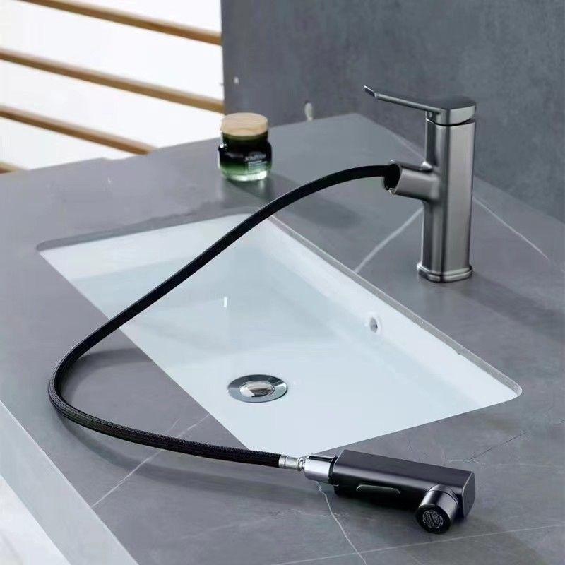 Modern Sink Faucet Pure Color Low Arc Metal Bathroom Sink Faucet Clearhalo 'bathroom_sink_faucets' 'Conjunta de Baño y Conjunta de Grifo' 'Coronamiento de Baño y Dispositivo de Baño' 'Grifo del lavabo del baño' 'Hogar' 'home_improvement' 'home_improvement_bathroom_sink_faucets' 'Mejoras para el hogar' 1200x1200_5abc79a0-9452-4cd8-957a-5383da9ae6aa