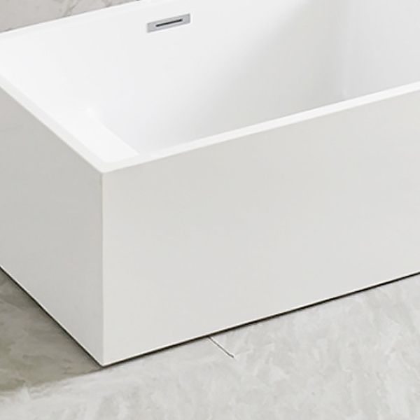 Freestanding Soaking Bathtub Antique Finish Rectangular Bathtub (Faucet not Included) Clearhalo 'Bathroom Remodel & Bathroom Fixtures' 'Bathtubs' 'Home Improvement' 'home_improvement' 'home_improvement_bathtubs' 'Showers & Bathtubs' 1200x1200_5aebe7f0-245e-46e7-b2a3-eb32241fd6a4