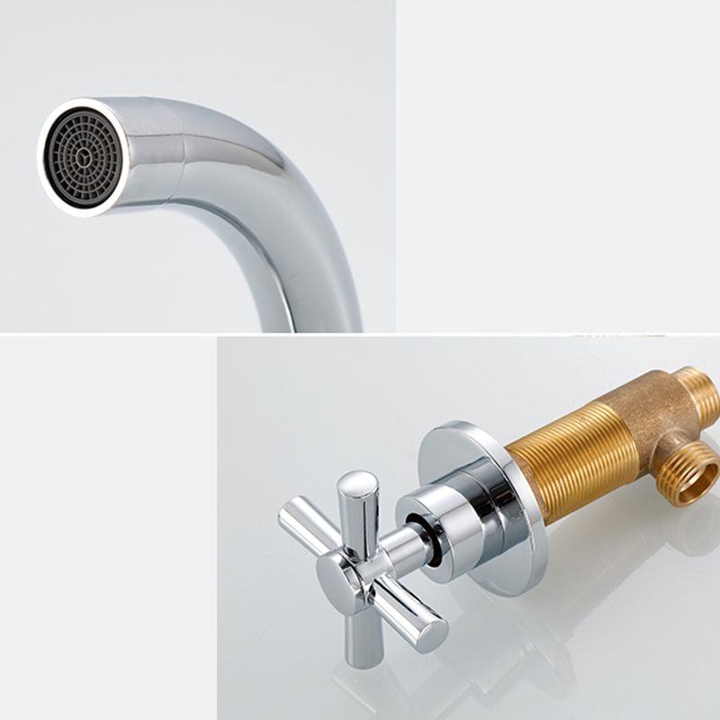 Traditional Roman Tub Faucet Set Copper Deck Mounted Triple Handle Roman Bathtub Faucet Clearhalo 'Bathroom Remodel & Bathroom Fixtures' 'Bathtub Faucets' 'bathtub_faucets' 'Home Improvement' 'home_improvement' 'home_improvement_bathtub_faucets' 1200x1200_5b1a6b45-cd7b-42cc-be2c-a4366c1e8f96