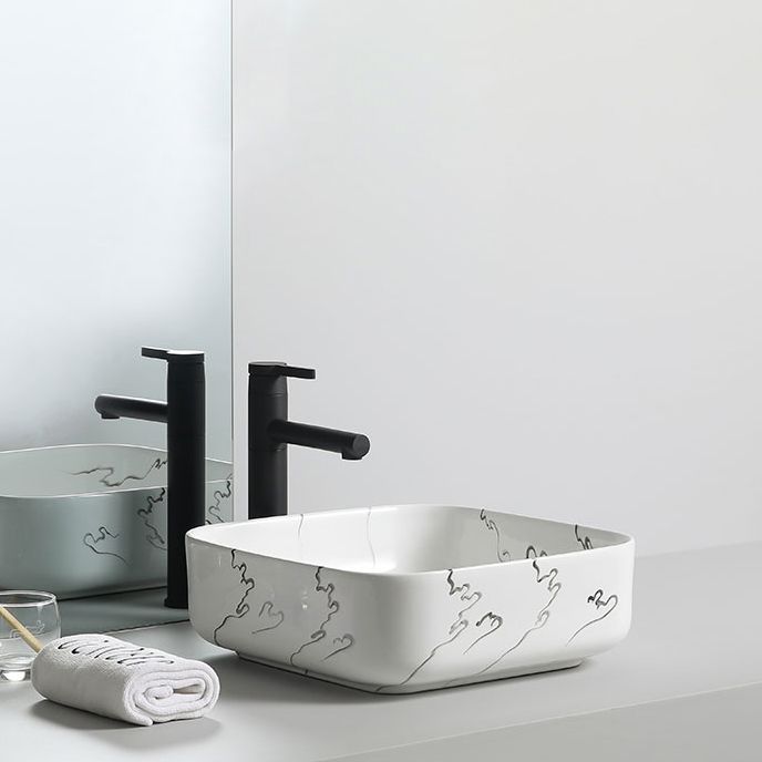 Modern Porcelain Trough Sink Oval-shape Trough Bathroom Sink Clearhalo 'Bathroom Remodel & Bathroom Fixtures' 'Bathroom Sinks & Faucet Components' 'Bathroom Sinks' 'bathroom_sink' 'Home Improvement' 'home_improvement' 'home_improvement_bathroom_sink' 1200x1200_5b27b2cb-622d-4d2a-93b1-17b40f97a3ed