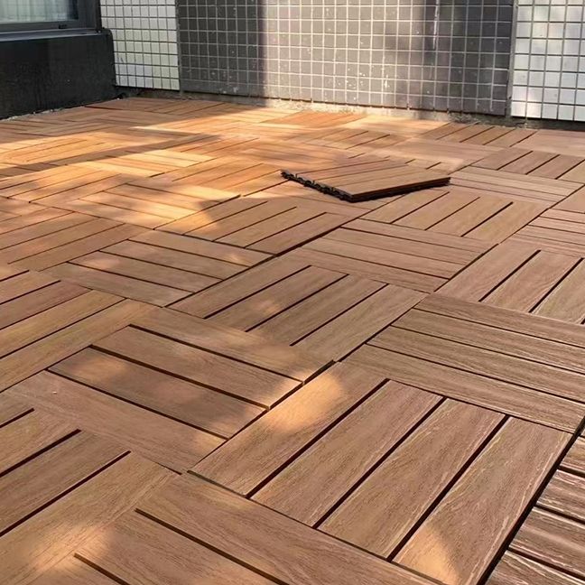 Deck Plank Loose Lay Wood Flooring Tiles Garden Outdoor Flooring Clearhalo 'Home Improvement' 'home_improvement' 'home_improvement_outdoor_deck_tiles_planks' 'Outdoor Deck Tiles & Planks' 'Outdoor Flooring & Tile' 'Outdoor Remodel' 'outdoor_deck_tiles_planks' 1200x1200_5ba5398b-de91-4e33-804f-4416d1ac2c8b