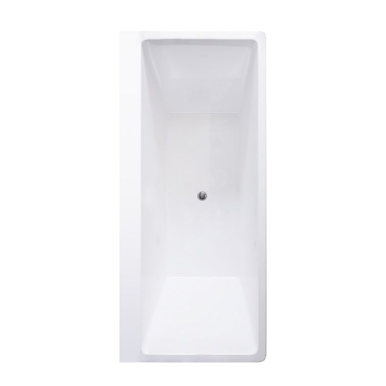 Soaking Acrylic Bathtub Drop in White Rectangular Modern Bath Clearhalo 'Bathroom Remodel & Bathroom Fixtures' 'Bathtubs' 'Home Improvement' 'home_improvement' 'home_improvement_bathtubs' 'Showers & Bathtubs' 1200x1200_5bbff345-7644-419d-bcab-149edb1065c3