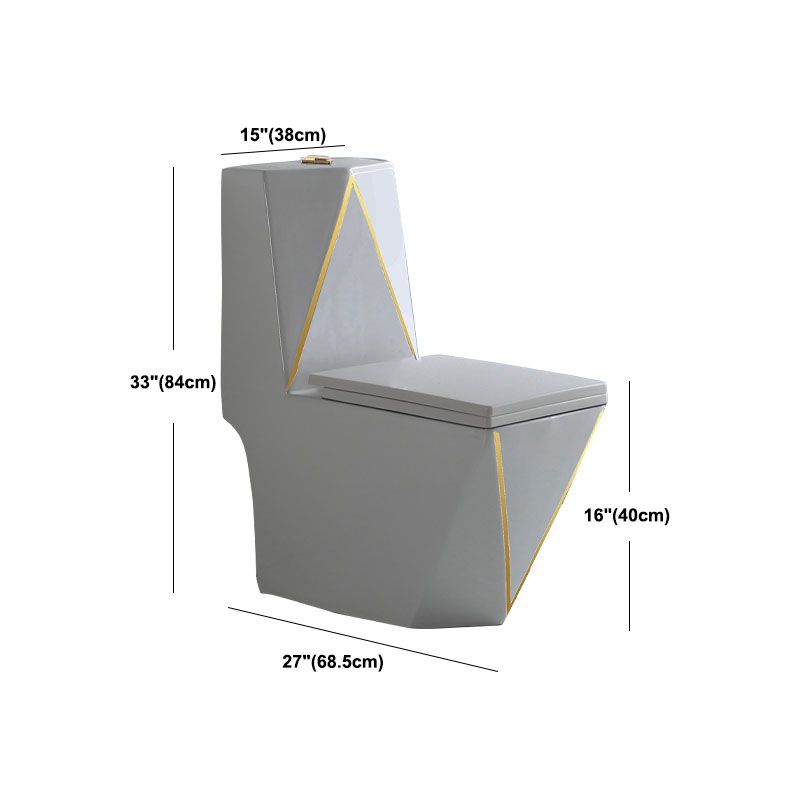 Traditional Flush Toilet Siphon Jet One-Piece Toilet with Slow Close Seat Clearhalo 'Bathroom Remodel & Bathroom Fixtures' 'Home Improvement' 'home_improvement' 'home_improvement_toilets' 'Toilets & Bidets' 'Toilets' 1200x1200_5c16d830-2de5-4c33-b79c-c4eadcd224ec