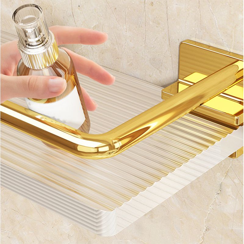 Modern Silver/Gold Bathroom Hardware Set Bath Shelf Bathroom Set Clearhalo 'Bathroom Hardware Sets' 'Bathroom Hardware' 'Bathroom Remodel & Bathroom Fixtures' 'bathroom_hardware_sets' 'Home Improvement' 'home_improvement' 'home_improvement_bathroom_hardware_sets' 1200x1200_5c24d40f-37e1-4e2b-b7e1-05c652ec5593