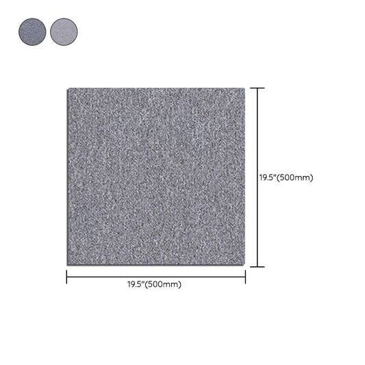 Modern Carpet Tiles Soft Shag Puzzle Detail Stain Resistant Carpet Tiles -  Clearhalo