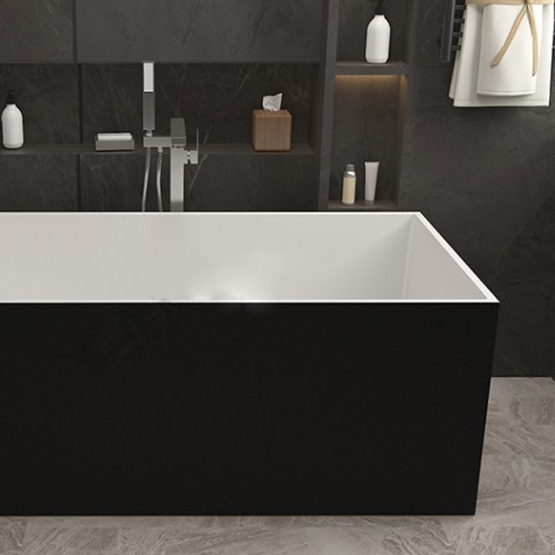 Modern Soaking Freestanding Bath Tub Stone Bathroom Bathtub with Overflow Trim Clearhalo 'Bathroom Remodel & Bathroom Fixtures' 'Bathtubs' 'Home Improvement' 'home_improvement' 'home_improvement_bathtubs' 'Showers & Bathtubs' 1200x1200_5c5daf3e-a6c6-48ed-929c-bc2ea027b959