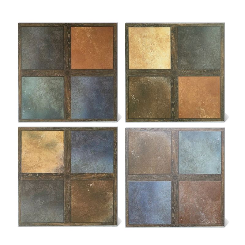 Vintage Wall Floor Wall Tile Square Ceramic Outdoor Wall Floor Tile Clearhalo 'Floor Tiles & Wall Tiles' 'floor_tiles_wall_tiles' 'Flooring 'Home Improvement' 'home_improvement' 'home_improvement_floor_tiles_wall_tiles' Walls and Ceiling' 1200x1200_5c7fec0e-d4eb-4c4e-b2e2-d43b7d9afd95