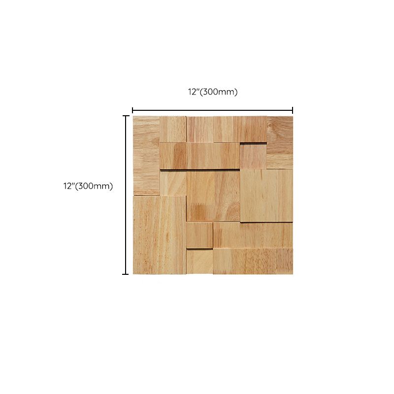Solid Wood Wall Plate Modern Minimalist Home Living Room Wall Panel (1-pack) Clearhalo 'Flooring 'Home Improvement' 'home_improvement' 'home_improvement_wall_paneling' 'Wall Paneling' 'wall_paneling' 'Walls & Ceilings' Walls and Ceiling' 1200x1200_5cea0c32-1164-4ee7-963b-4ed6e0dcac64