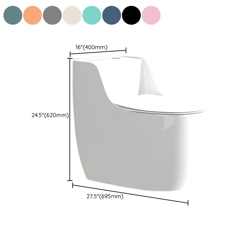 Modern Floor Mounted Ceramic Toilet One Piece Flush Toilet with Toilet Seat Clearhalo 'Bathroom Remodel & Bathroom Fixtures' 'Home Improvement' 'home_improvement' 'home_improvement_toilets' 'Toilets & Bidets' 'Toilets' 1200x1200_5d4d87f3-ada9-4c3d-9589-0d13f978abf3