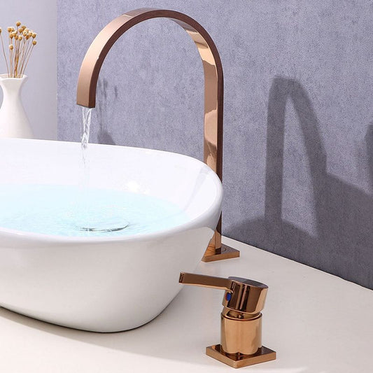 1-Handle Bathroom Faucet with Swivel 2 Hole Widespread Bathroom Sink Faucet Clearhalo 'bathroom_sink_faucets' 'Conjunta de Baño y Conjunta de Grifo' 'Coronamiento de Baño y Dispositivo de Baño' 'Grifo del lavabo del baño' 'Hogar' 'home_improvement' 'home_improvement_bathroom_sink_faucets' 'Mejoras para el hogar' 1200x1200_5d926552-a811-47b0-aa33-eec564b7b982