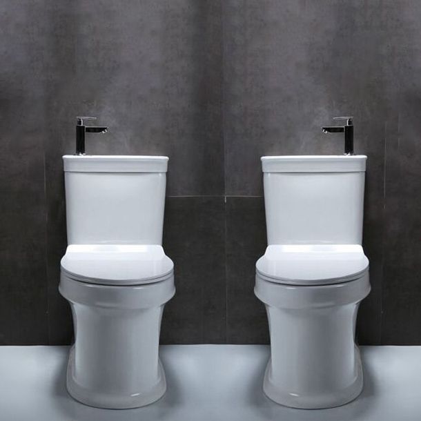 Floor Mounted Toilet One-Piece Toilet Modern Siphon Jet Flush Toilet Clearhalo 'Bathroom Remodel & Bathroom Fixtures' 'Home Improvement' 'home_improvement' 'home_improvement_toilets' 'Toilets & Bidets' 'Toilets' 1200x1200_5e1fffab-f090-4c53-8b55-3ac8a6a72a06