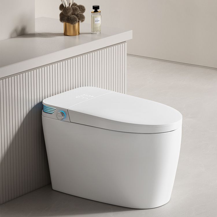 Elongated Ceramic Contemporary with Heated Seat Floor Standing Bidet Clearhalo 'Bathroom Remodel & Bathroom Fixtures' 'Bidets' 'Home Improvement' 'home_improvement' 'home_improvement_bidets' 'Toilets & Bidets' 1200x1200_5e22ace8-e7bc-46ae-91af-258537f3ebdc