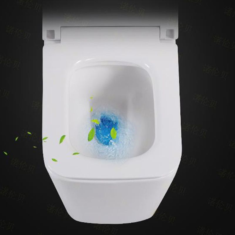 Wall Mount Porcelain Flush Toilet One-Piece Toilet Modern Toilet Bowl Clearhalo 'Bathroom Remodel & Bathroom Fixtures' 'Home Improvement' 'home_improvement' 'home_improvement_toilets' 'Toilets & Bidets' 'Toilets' 1200x1200_5e3b03e5-44d8-47bf-b3bb-116078e4c7c7