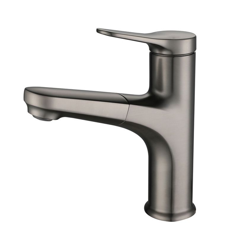 Industrial Bathroom Vessel Faucet Brass Lever Handles Swivel Spout Sink Faucet Clearhalo 'Bathroom Remodel & Bathroom Fixtures' 'Bathroom Sink Faucets' 'Bathroom Sinks & Faucet Components' 'bathroom_sink_faucets' 'Home Improvement' 'home_improvement' 'home_improvement_bathroom_sink_faucets' 1200x1200_5eb7243e-479d-48f8-a273-46f12c1b4de3