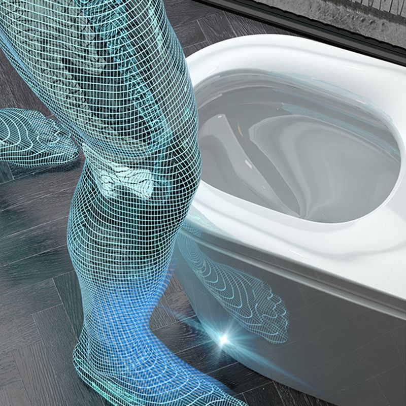 Vitreous China Floor Mount Bidet Contemporary Smart Toilet with Heated Seat Clearhalo 'Bathroom Remodel & Bathroom Fixtures' 'Bidets' 'Home Improvement' 'home_improvement' 'home_improvement_bidets' 'Toilets & Bidets' 1200x1200_5f4925c5-c671-4cdf-a1ed-eb78373d506d