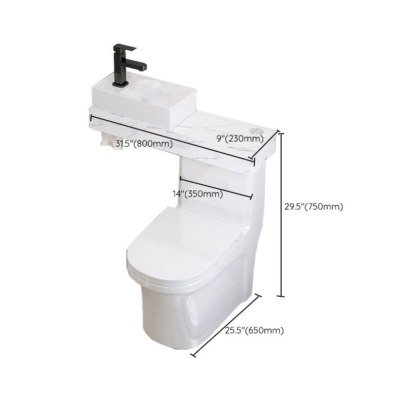 Contemporary Ceramic Flush Toilet Floor Mounted White Urine Toilet with Seat for Washroom Clearhalo 'Bathroom Remodel & Bathroom Fixtures' 'Home Improvement' 'home_improvement' 'home_improvement_toilets' 'Toilets & Bidets' 'Toilets' 1200x1200_5f62769d-8ffb-4129-b803-15ad9060225d