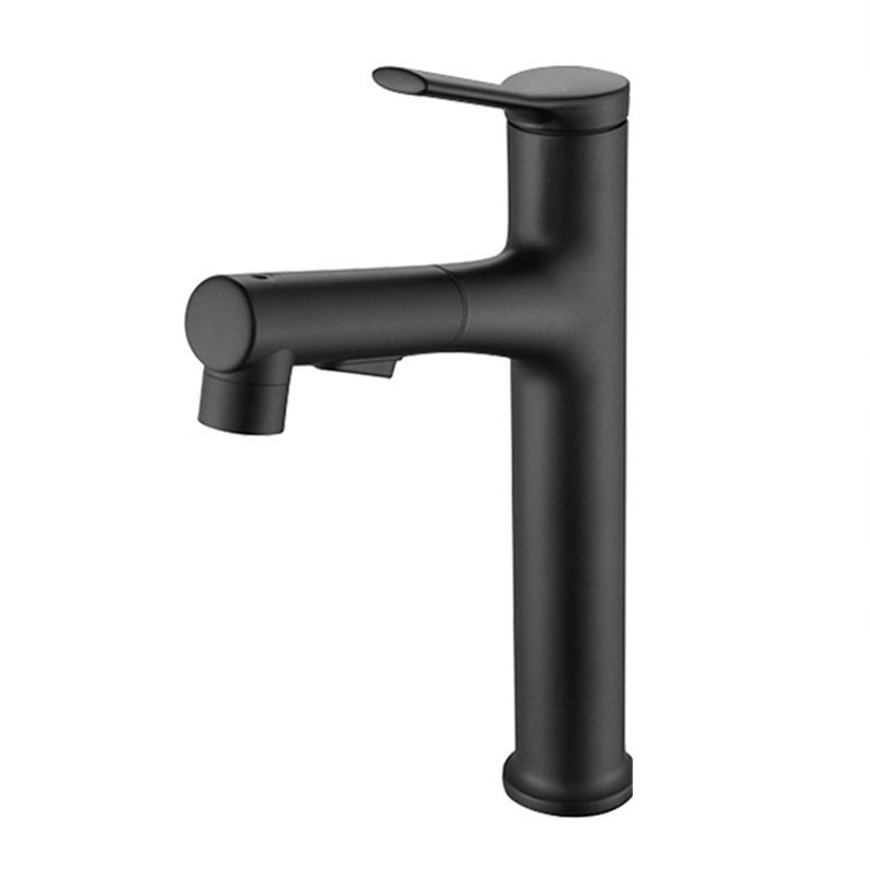 Pull-out Basin Faucets Single Handle Bathroom Faucet 1 Hole Vanity Sink Faucet Clearhalo 'Bathroom Remodel & Bathroom Fixtures' 'Bathroom Sink Faucets' 'Bathroom Sinks & Faucet Components' 'bathroom_sink_faucets' 'Home Improvement' 'home_improvement' 'home_improvement_bathroom_sink_faucets' 1200x1200_5f74dd77-4528-4c9a-9ce4-f22f7b9e8226