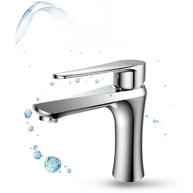 American Classic Vessel Faucet Lever Handle Low Arc Vessel Sink Faucet Clearhalo 'bathroom_sink_faucets' 'Conjunta de Baño y Conjunta de Grifo' 'Coronamiento de Baño y Dispositivo de Baño' 'Grifo del lavabo del baño' 'Hogar' 'home_improvement' 'home_improvement_bathroom_sink_faucets' 'Mejoras para el hogar' 1200x1200_5fc691a1-332f-43b3-a358-0c67e2305c9c