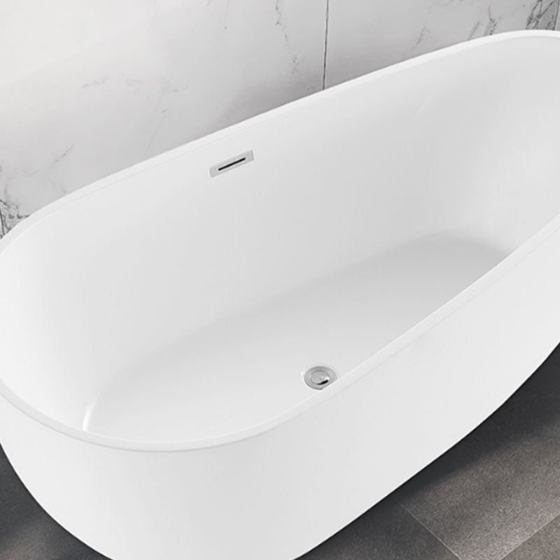 Modern Freestanding Bath Tub Acrylic Free Form Bathtub with Overflow Trim Clearhalo 'Bathroom Remodel & Bathroom Fixtures' 'Bathtubs' 'Home Improvement' 'home_improvement' 'home_improvement_bathtubs' 'Showers & Bathtubs' 1200x1200_5fe32884-32ca-47d8-88dd-959ec771f502