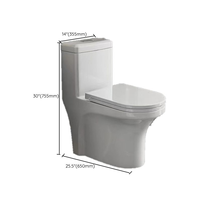 Modern 1-Piece Flush Toilet Floor Mount Urine Toilet for Bathroom Clearhalo 'Bathroom Remodel & Bathroom Fixtures' 'Home Improvement' 'home_improvement' 'home_improvement_toilets' 'Toilets & Bidets' 'Toilets' 1200x1200_600b2cac-2ebe-4c47-b43d-7ac520f5c61b
