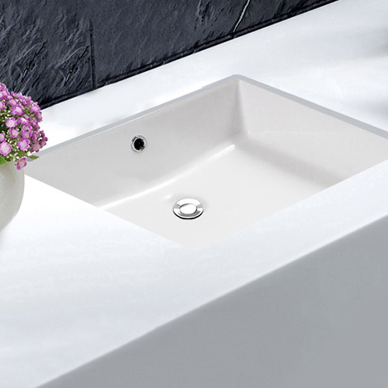 Bathroom Sink Modern Style Hole Design Ceramic Bathroom Sink(Not Including Faucet) Clearhalo 'Bathroom Remodel & Bathroom Fixtures' 'Bathroom Sinks & Faucet Components' 'Bathroom Sinks' 'bathroom_sink' 'Home Improvement' 'home_improvement' 'home_improvement_bathroom_sink' 1200x1200_600d762a-a5c1-4034-99df-973cb8f3f49b
