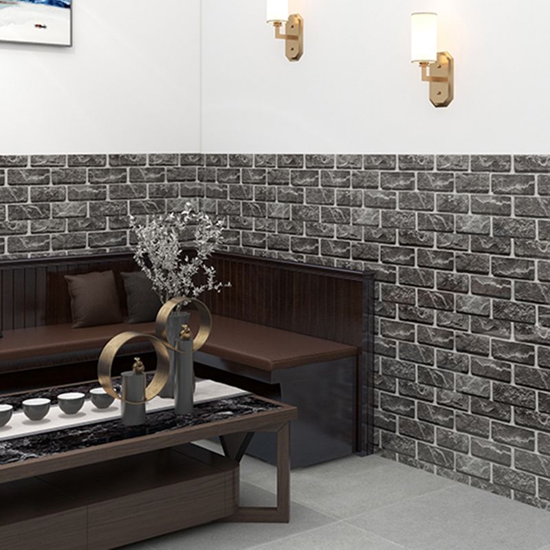 Faux Brick Wall Paneling Peel and Stick Waterproof Living Room PVC Wall Ceiling Clearhalo 'Flooring 'Home Improvement' 'home_improvement' 'home_improvement_wall_paneling' 'Wall Paneling' 'wall_paneling' 'Walls & Ceilings' Walls and Ceiling' 1200x1200_60cd8597-2d90-4c4c-b4fc-7c1d0c03dbd8