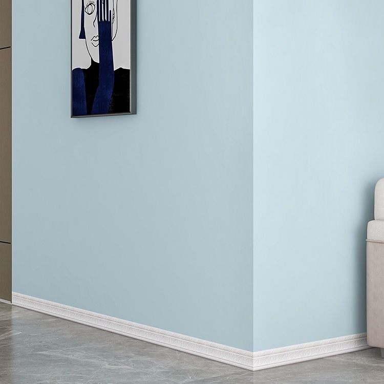 Modern Pearl Wainscoting PVC Baseboard Access Panel Peel and Stick Wall Baseboard Clearhalo 'Flooring 'Home Improvement' 'home_improvement' 'home_improvement_wall_paneling' 'Wall Paneling' 'wall_paneling' 'Walls & Ceilings' Walls and Ceiling' 1200x1200_6167ff49-77d0-477f-843b-b0f8157cd602