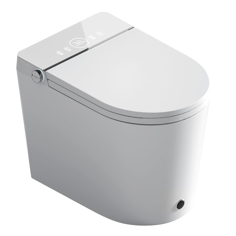 White Floor Mount Bidet Elongated Modern Vitreous China Bidets Clearhalo 'Bathroom Remodel & Bathroom Fixtures' 'Bidets' 'Home Improvement' 'home_improvement' 'home_improvement_bidets' 'Toilets & Bidets' 1200x1200_616a7a2d-21b4-468a-b29a-a0ed75c9fac6