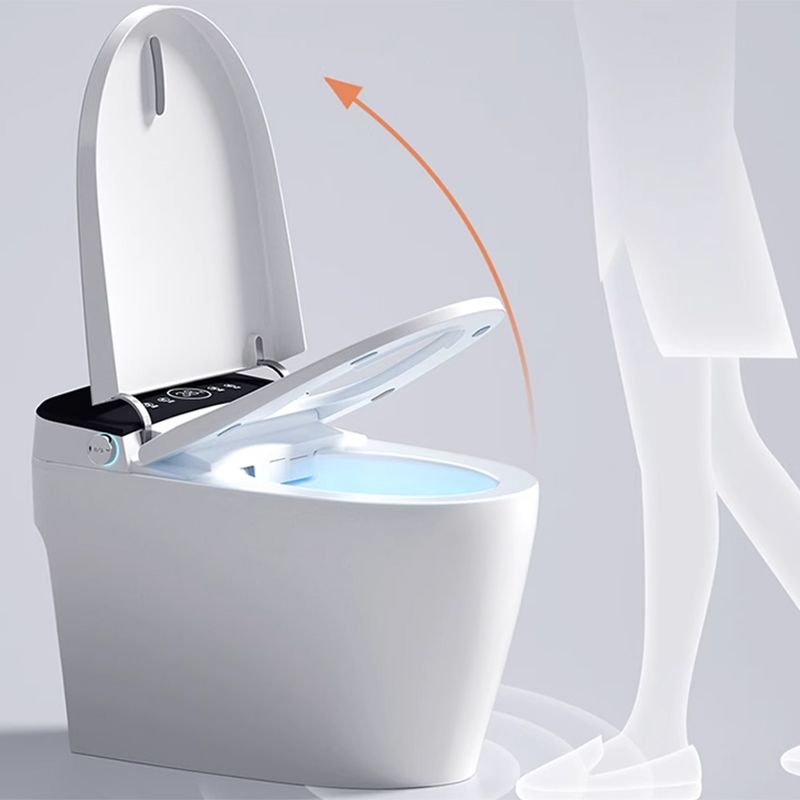 Elongated Floor Standing Bidet with Heated Seat White Deodorizing Clearhalo 'Bathroom Remodel & Bathroom Fixtures' 'Bidets' 'Home Improvement' 'home_improvement' 'home_improvement_bidets' 'Toilets & Bidets' 1200x1200_618f9cfc-ade2-415c-946e-5bf6ff58738b