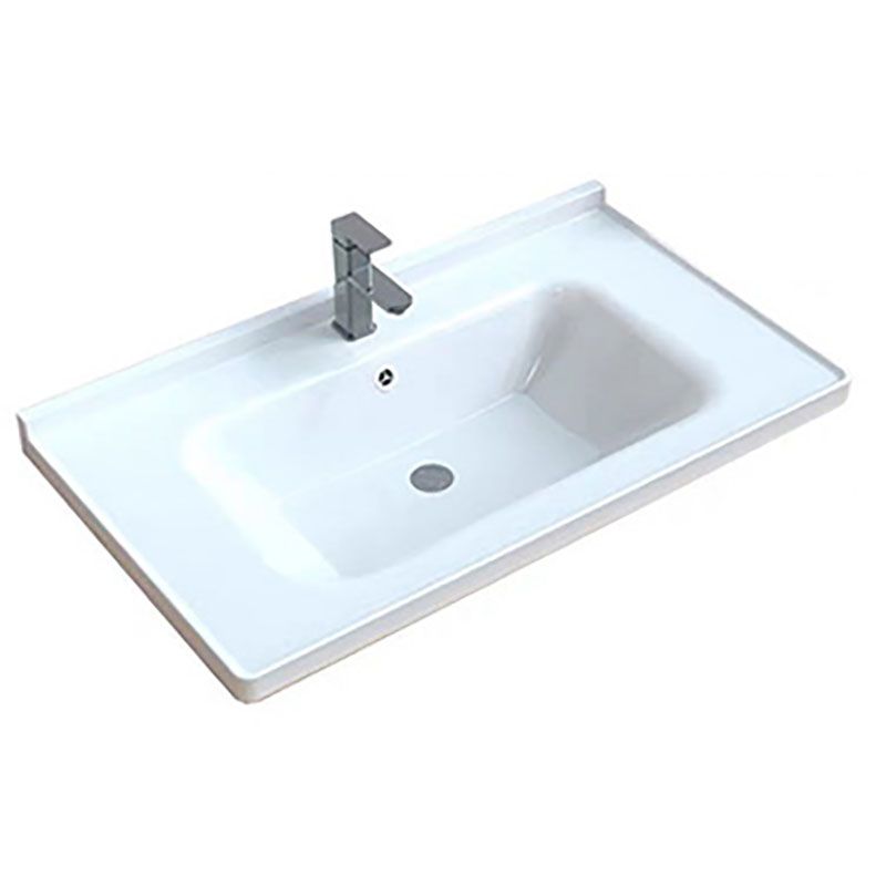 Modern Bathroom Sink Porcelain with Overflow Drop-in Bathroom Sink(Not Included Faucet) Clearhalo 'Bathroom Remodel & Bathroom Fixtures' 'Bathroom Sinks & Faucet Components' 'Bathroom Sinks' 'bathroom_sink' 'Home Improvement' 'home_improvement' 'home_improvement_bathroom_sink' 1200x1200_6198c8fa-0f88-4f93-a21f-ccde262f753c