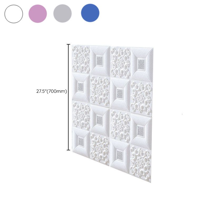 Modern Tin Backsplash Paneling Smooth Wall Ceiling XPE Cotton Set of 1 Clearhalo 'Flooring 'Home Improvement' 'home_improvement' 'home_improvement_wall_paneling' 'Wall Paneling' 'wall_paneling' 'Walls & Ceilings' Walls and Ceiling' 1200x1200_6226cb81-2e21-4982-9651-6d92df0559bc