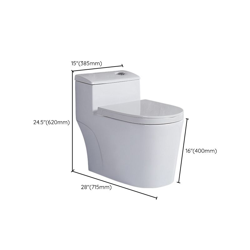 Modern Siphon Jet Toilet Floor Mount Flush Toilet with Toilet Seat Clearhalo 'Bathroom Remodel & Bathroom Fixtures' 'Home Improvement' 'home_improvement' 'home_improvement_toilets' 'Toilets & Bidets' 'Toilets' 1200x1200_62811d7e-9b6b-4fd4-ac0b-cc65f5cfb976