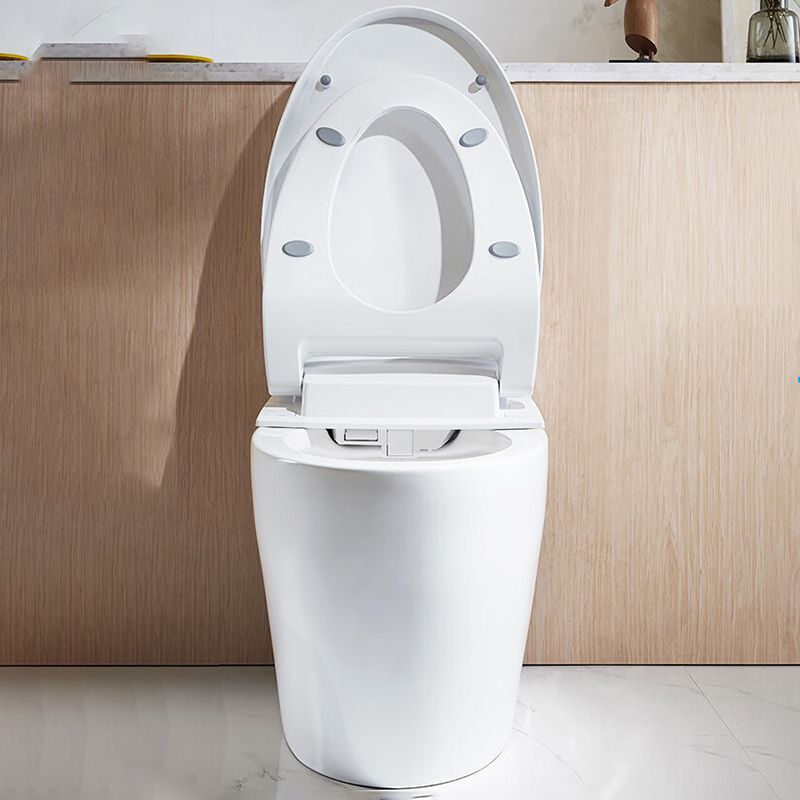 Antimicrobial Floor Mount Bidet Elongated All-In-One Toilet Seat Bidet with Heated Seat Clearhalo 'Bathroom Remodel & Bathroom Fixtures' 'Bidets' 'Home Improvement' 'home_improvement' 'home_improvement_bidets' 'Toilets & Bidets' 1200x1200_62b67a08-c522-4820-a537-085e08dbb921