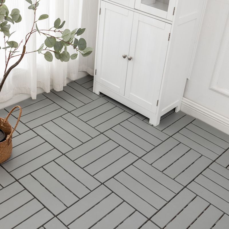 12" X 12" 4-Slat Square Deck/Patio Flooring Tiles Snap Fit Installation Floor Board Tiles Clearhalo 'Home Improvement' 'home_improvement' 'home_improvement_outdoor_deck_tiles_planks' 'Outdoor Deck Tiles & Planks' 'Outdoor Flooring & Tile' 'Outdoor Remodel' 'outdoor_deck_tiles_planks' 1200x1200_62b92cf4-8ee4-4ab3-a8d0-f84adc26faf0