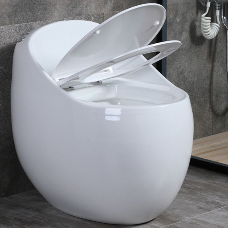 Contemporary 1 Piece Flush Toilet Floor Mounted Toilet Bowl for Bathroom Clearhalo 'Bathroom Remodel & Bathroom Fixtures' 'Home Improvement' 'home_improvement' 'home_improvement_toilets' 'Toilets & Bidets' 'Toilets' 1200x1200_62dfd4ff-1300-45a3-838f-a94d4c6189da