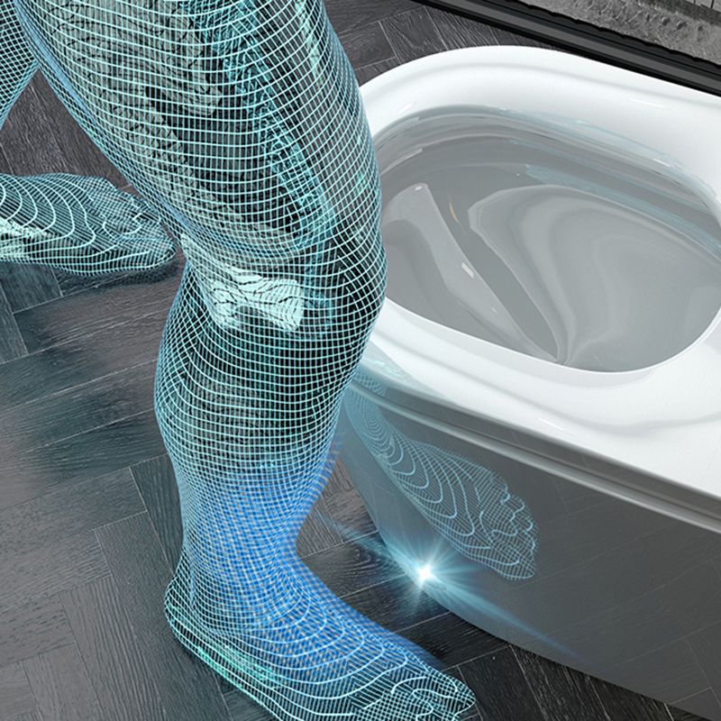 Vitreous China Floor Standing Bidet Dryer Elongated Floor Mount Bidet Clearhalo 'Bathroom Remodel & Bathroom Fixtures' 'Bidets' 'Home Improvement' 'home_improvement' 'home_improvement_bidets' 'Toilets & Bidets' 1200x1200_645a8a82-090a-465d-aea2-336fec2aae2e