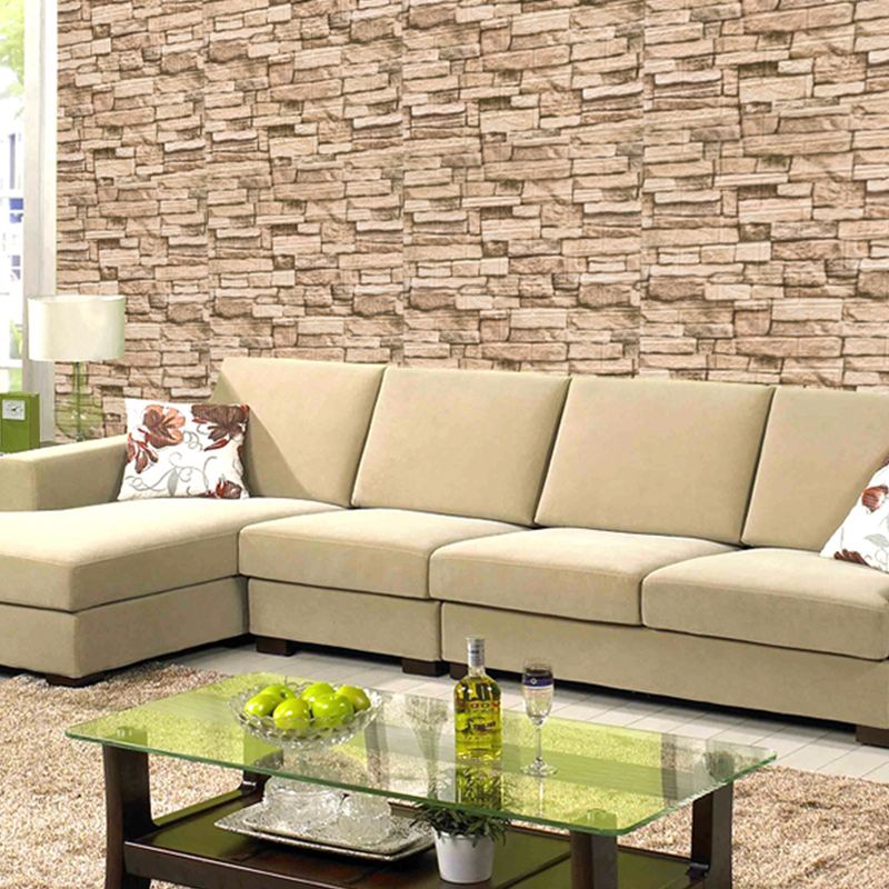 Artificial Brick Wall Plate Industrial Style Simple Home Living Room Wall Panel (1-Pack) Clearhalo 'Flooring 'Home Improvement' 'home_improvement' 'home_improvement_wall_paneling' 'Wall Paneling' 'wall_paneling' 'Walls & Ceilings' Walls and Ceiling' 1200x1200_64aeb0c5-2875-48c7-99df-2256781c2791