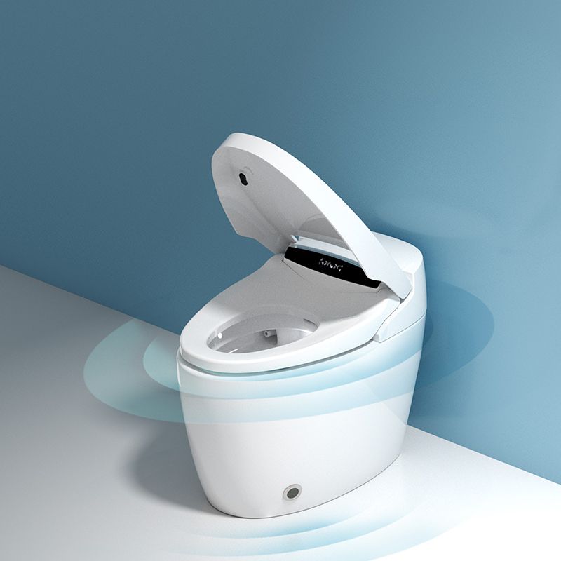 Ceramic Floor Mount Bidet Antimicrobial and Deodorizing Smart Toilet Clearhalo 'Bathroom Remodel & Bathroom Fixtures' 'Bidets' 'Home Improvement' 'home_improvement' 'home_improvement_bidets' 'Toilets & Bidets' 1200x1200_64bd58df-7ce1-4659-93ee-25870a310f6e