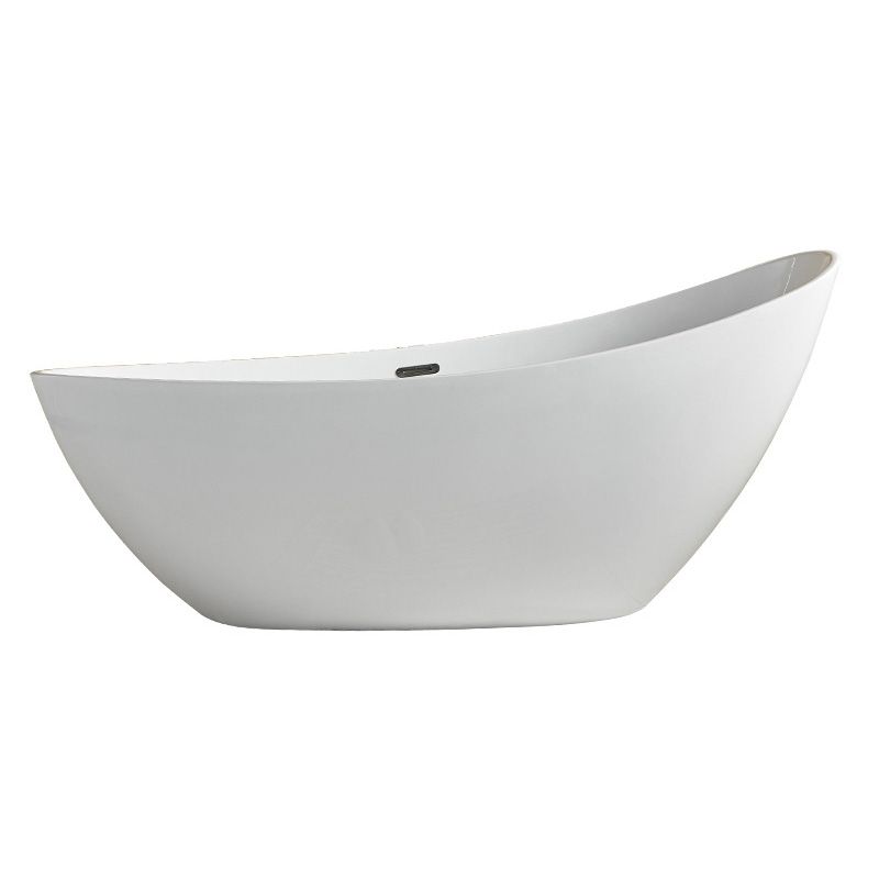 Antique Finish Oval Bathtub Stand Alone Modern Soaking Bath Tub Clearhalo 'Bathroom Remodel & Bathroom Fixtures' 'Bathtubs' 'Home Improvement' 'home_improvement' 'home_improvement_bathtubs' 'Showers & Bathtubs' 1200x1200_652c2334-69de-466d-ab83-5ff1dca2a0cb